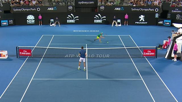 De Minaur wins epic match point against Paire De Minaur wins epic match point against Paire