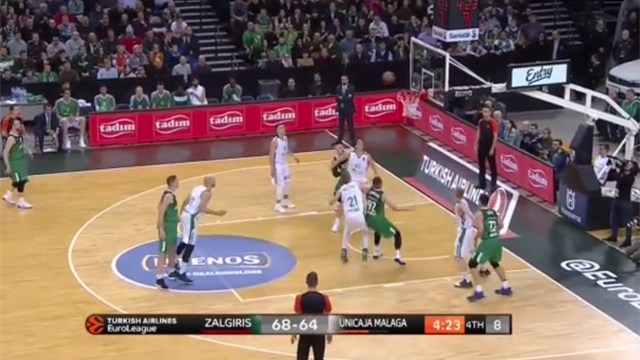 Highlights: Zalgiris Kaunas 79-77 Unicaja Malaga Highlights: Zalgiris Kaunas 79-77 Unicaja Malaga