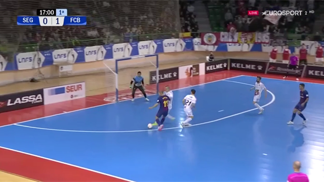 LNFS, Naturpellet Segovia-Barcelona: Ferrao ‘Maravillao’ (0-2) LNFS, Naturpellet Segovia-Barcelona: Ferrao ‘Maravillao’ (0-2)