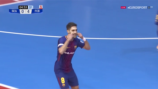 LNFS, Naturpellet Segovia-Barcelona: Adolfo se reencarna en el mismísimo Messi (0-4) LNFS, Naturpellet Segovia-Barcelona: Adolfo se reencarna en el mismísimo Messi (0-4)
