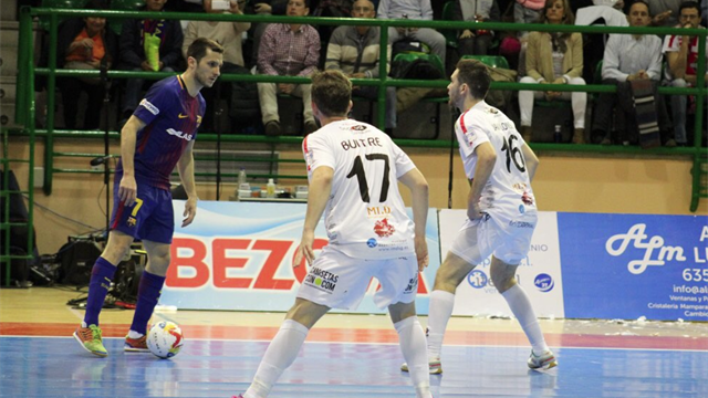 LNFS, Naturpellet Segovia-Barcelona: Atracón de goles (7-8)