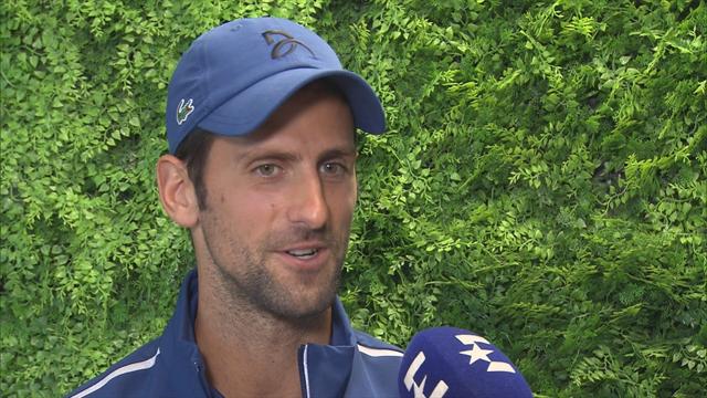 Djokovic: Elbow still isn't '100 per cent' Djokovic: Elbow still isn't '100 per cent'