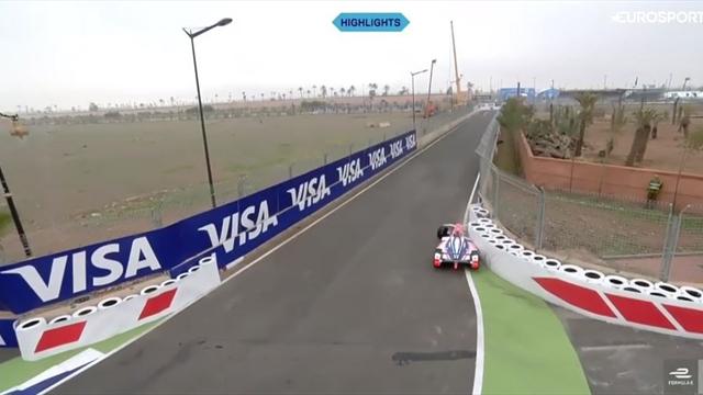 Was für ein Pech: Heidfeld kracht im Qualifying in die Bande Was für ein Pech: Heidfeld kracht im Qualifying in die Bande