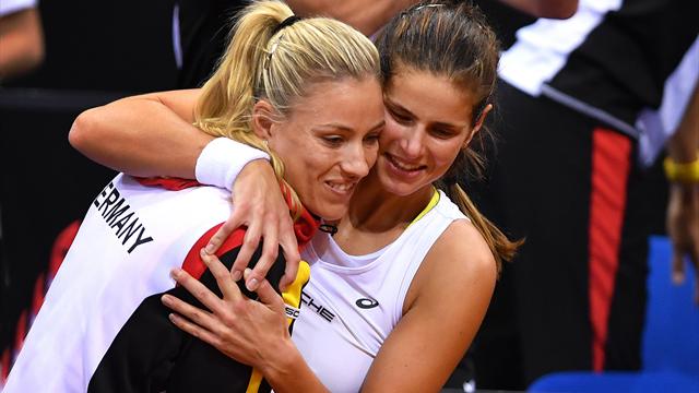 Frohe Kunde vor dem Halbfinale: Kerber und Görges vor der Rückkehr