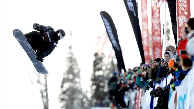 Shaun White a décroché sa qualif' olympique en beauté : 100, le score parfait ! Shaun White a décroché sa qualif' olympique en beauté : 100, le score parfait !