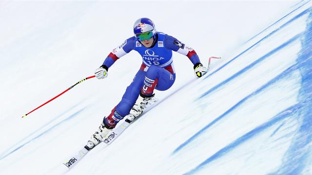 Vonn, meilleur temps de la 1re descente d'entraînement