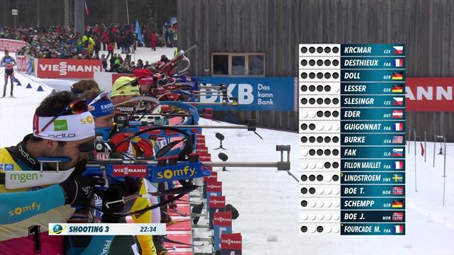 Biathlon: La Norvège remporte le relais masculin Biathlon: La Norvège remporte le relais masculin