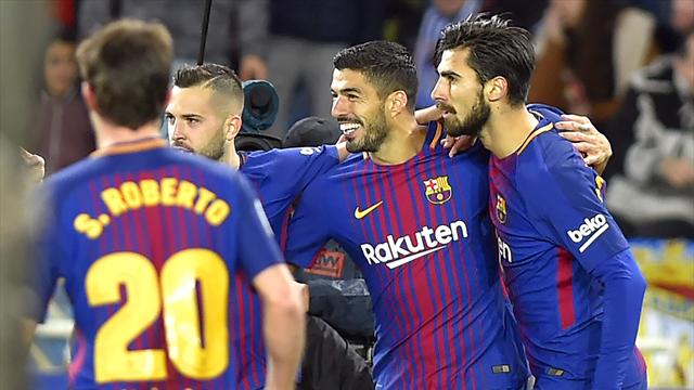 Même à réaction, le Barça stoppe la malédiction Anoeta