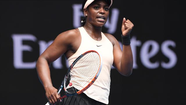 Stephens domine Muguruza, Kerber se sort du piège Wang