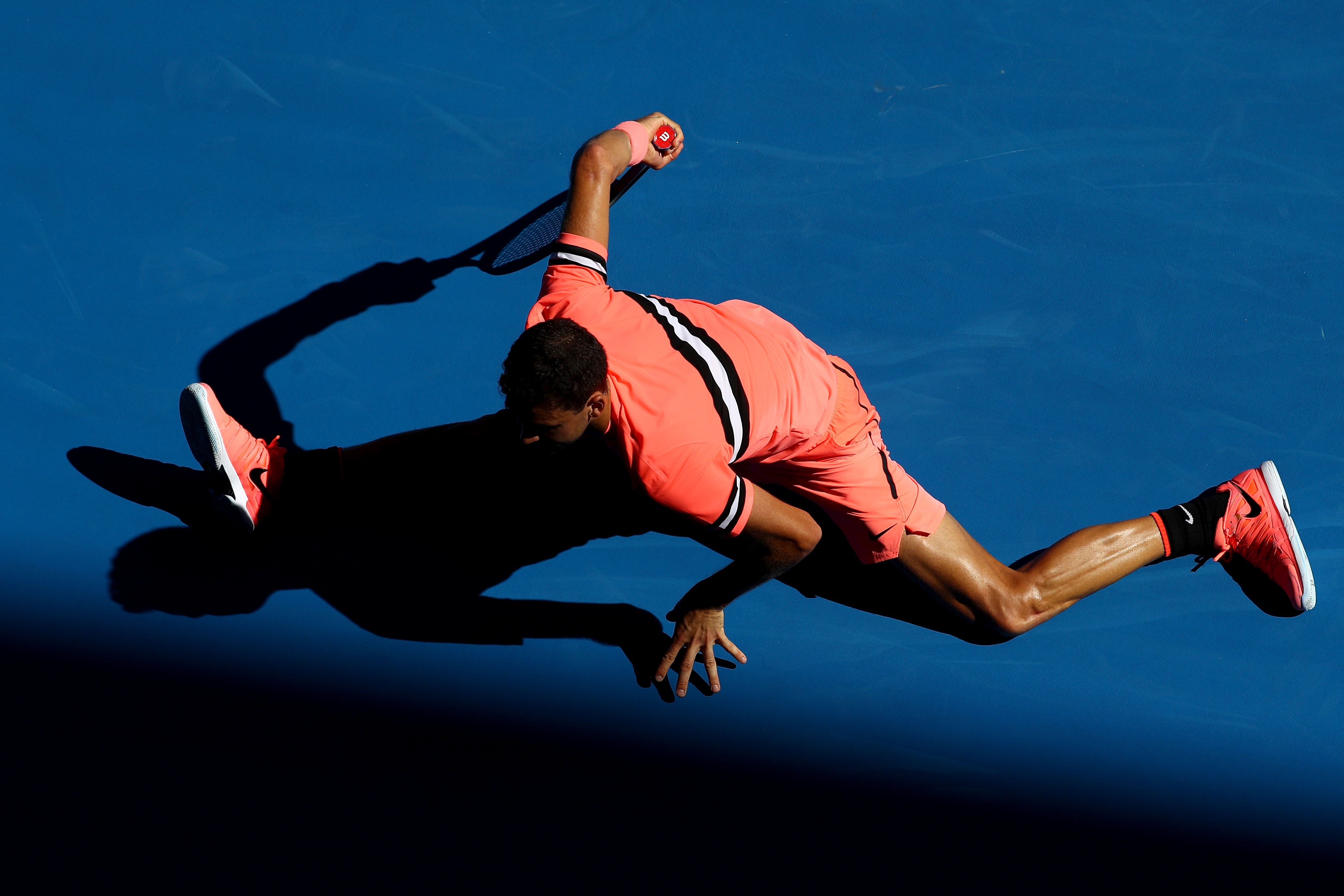 Grigor Dimitrov lors de l'Open d'Australie 2018