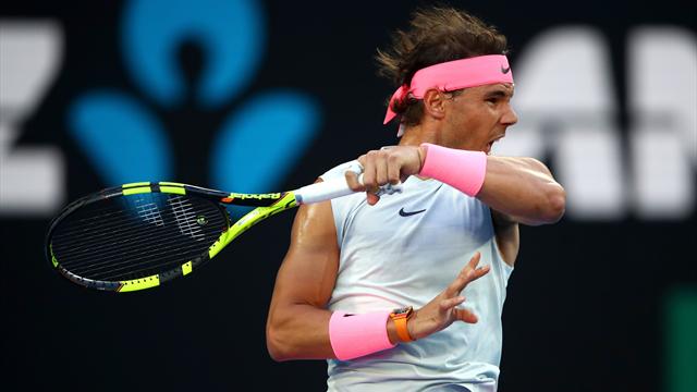 Open Australia 2018, Rafa Nadal-Víctor Estrella Burgos: Agresivo de principio a fin (6-1, 6-1 y 6-1)
