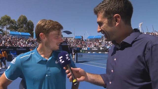 Goffin : "J'espère élever mon niveau de jeu face à Benneteau" Goffin : "J'espère élever mon niveau de jeu face à Benneteau"