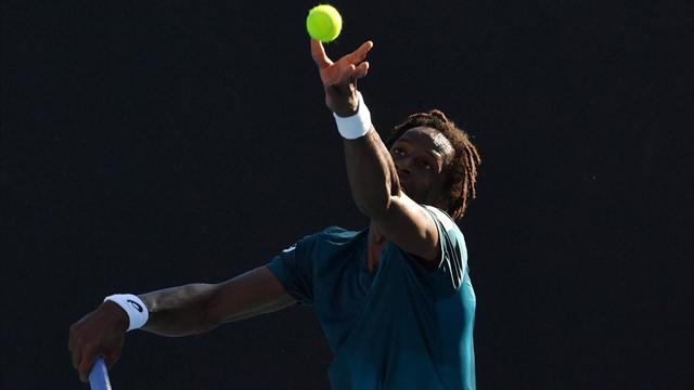 Quatre aces, 35 secondes : le jeu de service supersonique de Gaël Monfils Quatre aces, 35 secondes : le jeu de service supersonique de Gaël Monfils