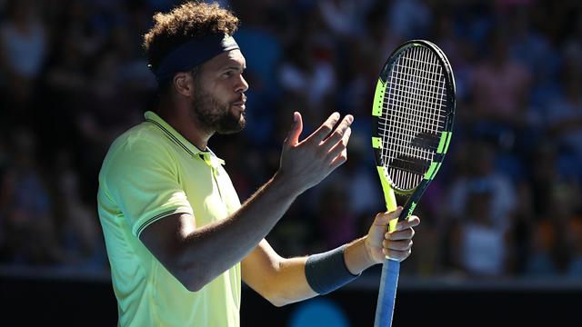 Tsonga : "C'est une des premières fois que je reviens d'aussi loin" Tsonga : "C'est une des premières fois que je reviens d'aussi loin"