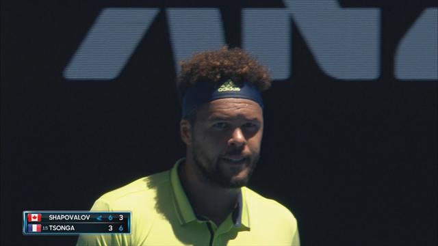 Tsonga est revenu des abysses pour se défaire du crack Shapovalov Tsonga est revenu des abysses pour se défaire du crack Shapovalov