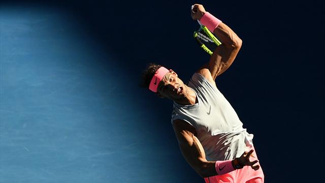 Open Australia 2018: Con este gran saque ganó Nadal su partido ante Mayer Open Australia 2018: Con este gran saque ganó Nadal su partido ante Mayer