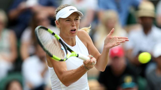 Family fighting spirit helps Caroline Wozniacki battle back from the brink