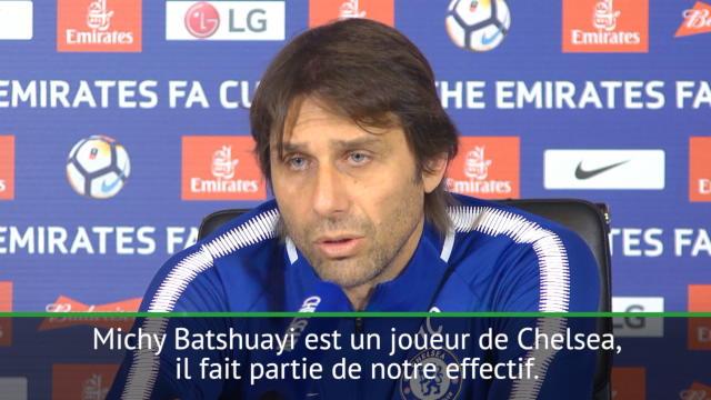 Conte : "Batshuayi ? La décision appartient au club" Conte : "Batshuayi ? La décision appartient au club"