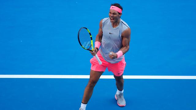 Nadal a sorti les muscles face à Mayer : sa victoire en vidéo Nadal a sorti les muscles face à Mayer : sa victoire en vidéo
