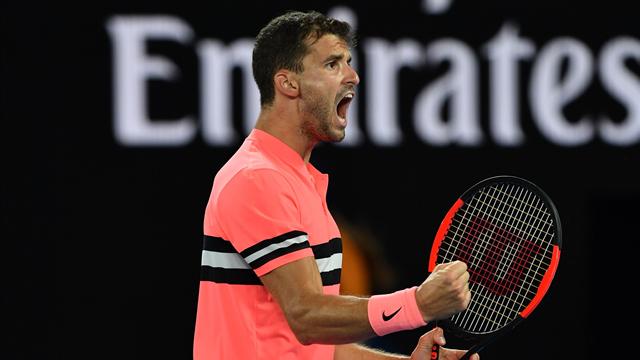 Dimitrov n'a pas apprécié le régime McDonald mais il est passé