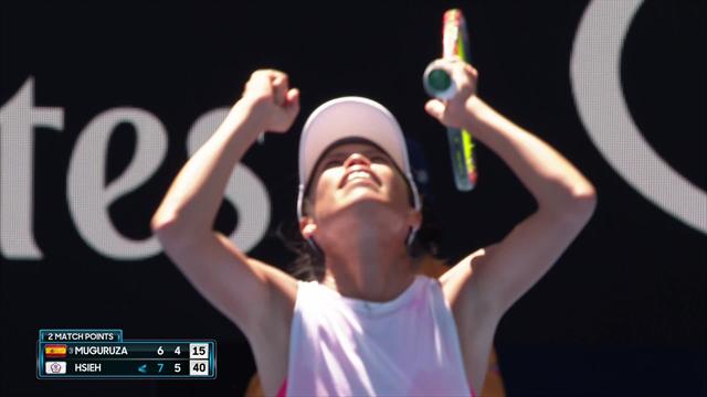 Muguruza était trop diminuée pour s’en sortir