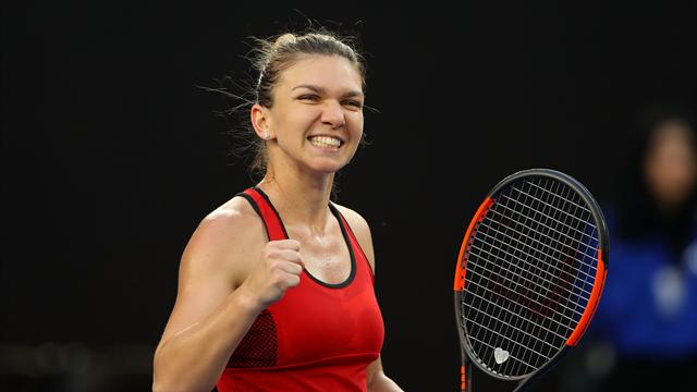 World no.1 Halep makes light work of Bouchard in second round