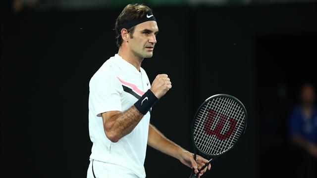 Come d'incanto, il passante di rovescio di Federer Come d'incanto, il passante di rovescio di Federer