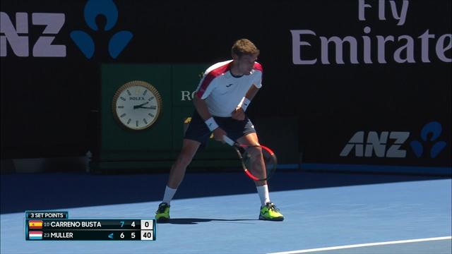 Avustralya Açık 2018: Pablo Carreno Busta - Gilles Muller (Özet) Avustralya Açık 2018: Pablo Carreno Busta - Gilles Muller (Özet)