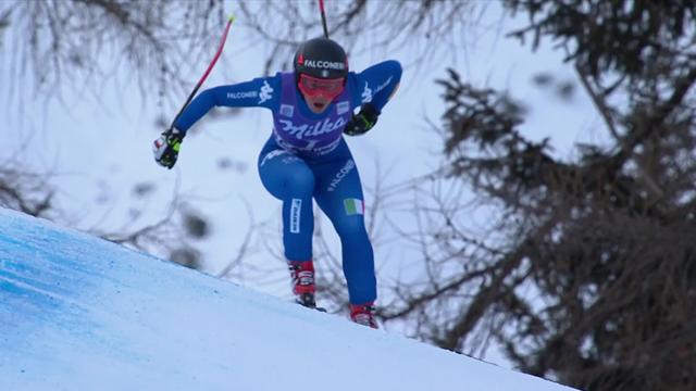 Cortina d'Ampezzo: Goggia triunfa ante Vonn y Shiffrin en el descenso Cortina d'Ampezzo: Goggia triunfa ante Vonn y Shiffrin en el descenso
