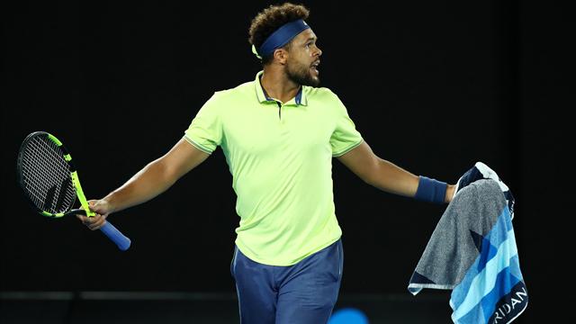Tsonga s'en va sur une énorme frustration