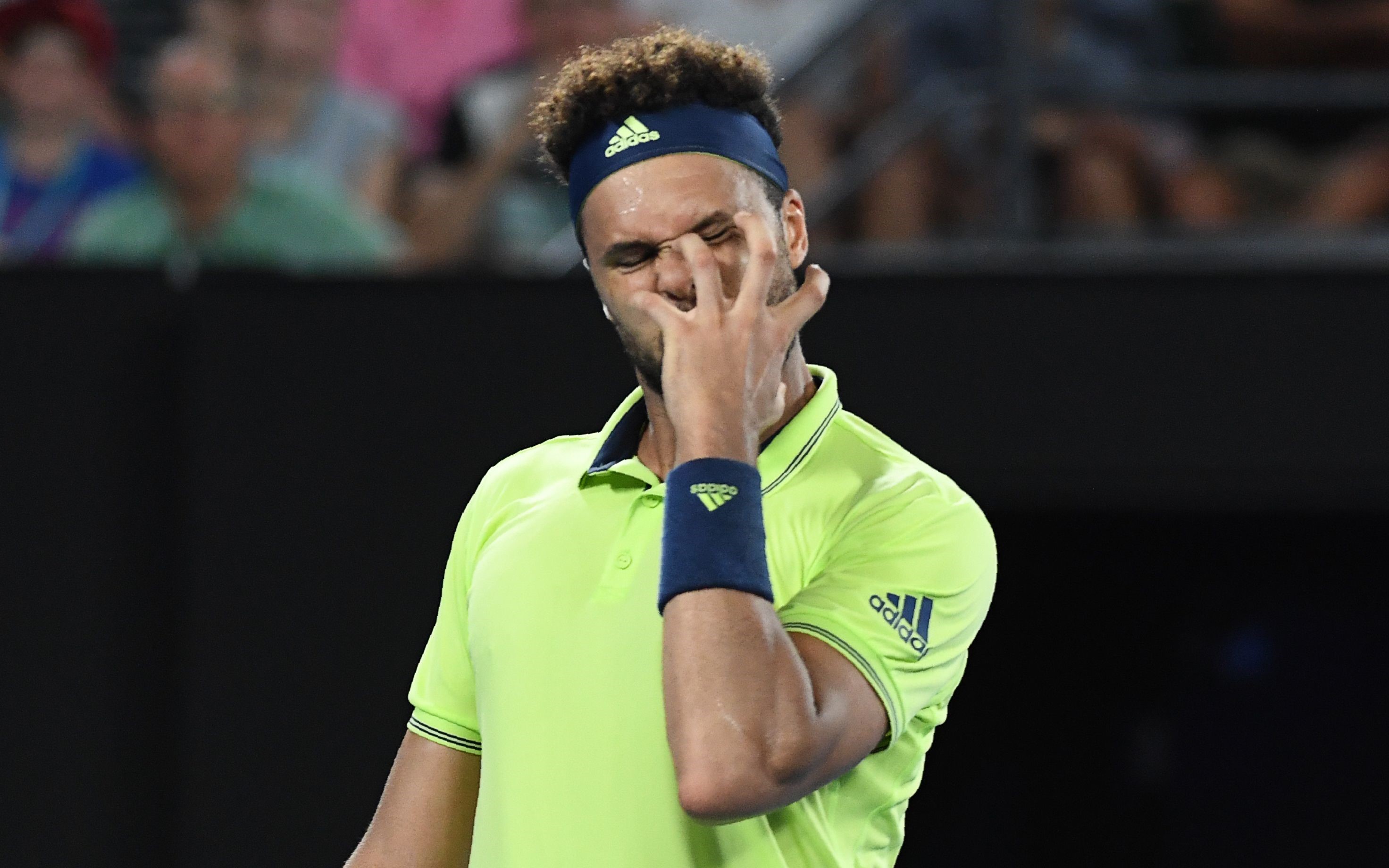 Jo-Wilfried Tsonga au 3e tour de l'Open d'Australie 2018