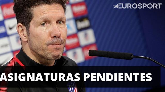 Las asignaturas pendientes del Atlético según Simeone