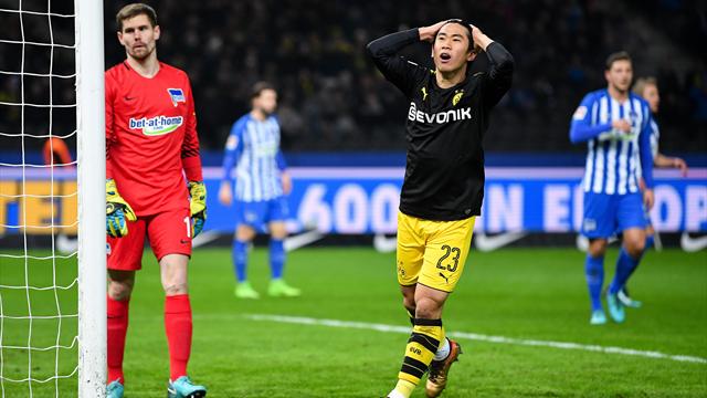 Sans Aubameyang, Dortmund ramène un nul de Berlin