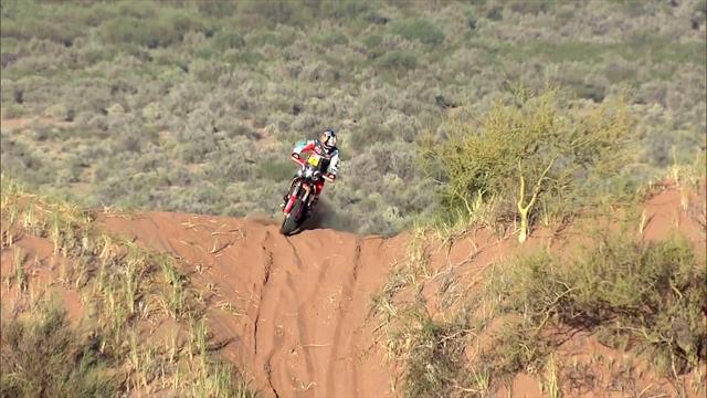 Stage 13 highlights: Dakar motorbikes Stage 13 highlights: Dakar motorbikes