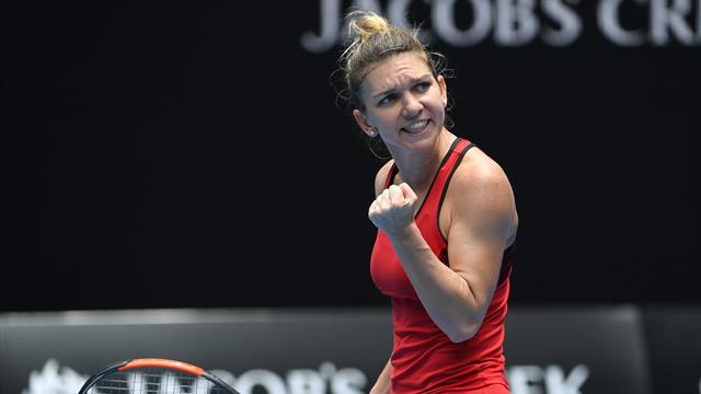 Vingt-huit jeux et 2h22 : Halep se souviendra longtemps de son 3e set et de sa victoire face à Davis