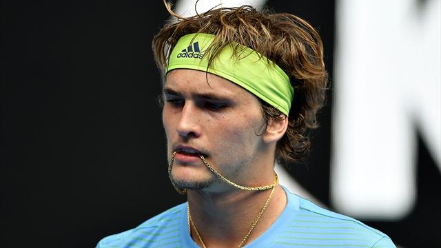 Zverev s'effondre à nouveau