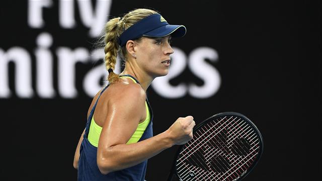 Kerber n’a fait qu’une bouchée de Sharapova