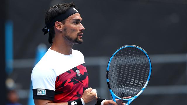 Face à Benneteau, Fognini a choisi la formule "offensive" Face à Benneteau, Fognini a choisi la formule "offensive"