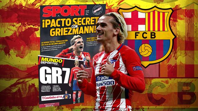 Euro Papers: Griezmann set to join Barca as club complete transfer masterplan Euro Papers: Griezmann set to join Barca as club complete transfer masterplan