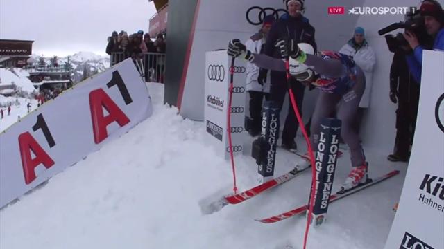 Très bon 7e, Brice Roger s'est régalé sur la Streif Très bon 7e, Brice Roger s'est régalé sur la Streif