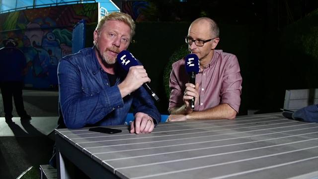 Jubel, Tränen, Enttäuschung: Becker & Stach über Kerber und Zverev Jubel, Tränen, Enttäuschung: Becker & Stach über Kerber und Zverev