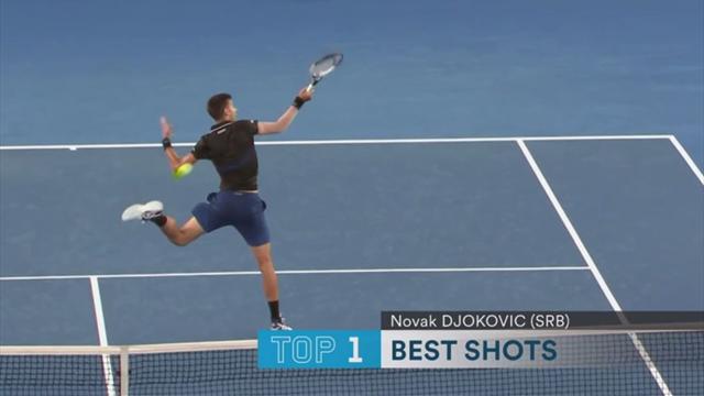 Top-5-Schläge: Djokovic mit Ballerina-Volley, Berdych kontert Delpo-Tweener Top-5-Schläge: Djokovic mit Ballerina-Volley, Berdych kontert Delpo-Tweener