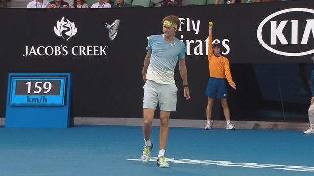 Open Australia: Zverev paga con la raqueta toda su frustración ante un sorprendente rival Open Australia: Zverev paga con la raqueta toda su frustración ante un sorprendente rival