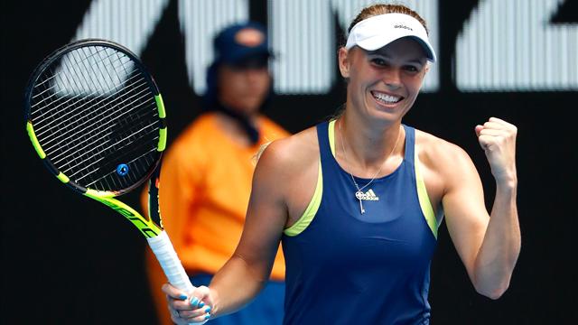 Wozniacki a croqué Rybarikova en une heure