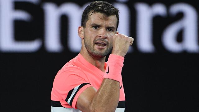 Dimitrov a dû batailler pour rejoindre les quarts