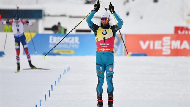 Fourcade remet les pendules à l'heure avant les Jeux
