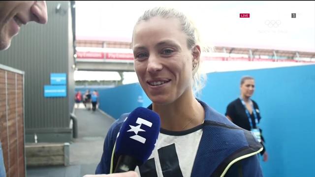 "Musste es selbst in die Hand nehmen": Kerber erklärt ihr Traum-Match gegen Scharapowa "Musste es selbst in die Hand nehmen": Kerber erklärt ihr Traum-Match gegen Scharapowa