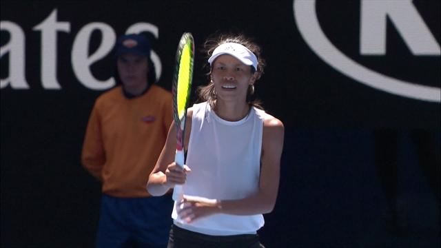 Hsieh outduels Kerber in epic rally Hsieh outduels Kerber in epic rally