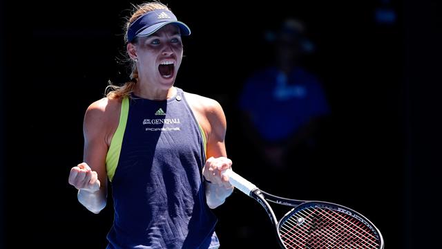 Kerber digs deep to outlast Hsieh in classic