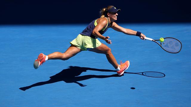 Bousculée par Hsieh, Kerber a fini par s'en sortir